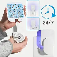 Пастка-знищувач від комарів та комах Антимоскітна ультрафіолетова лампа в розетку, фото 3