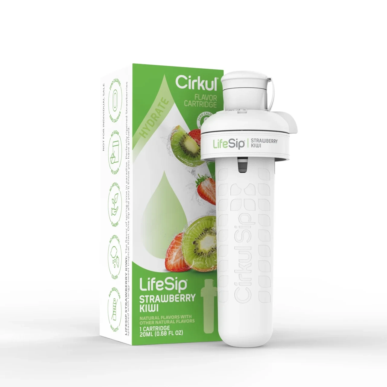 Картридж для напоїв Cirkul LifeSip Flavor Cartridge зі смаком полуниці та ківі 1шт