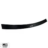 Накладка на бампер із загином на BMW X3 II (2010-2017) (Carbon), фото 2