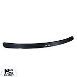 Накладка на бампер із загином на BMW X3 II (2010-2017) (Carbon), фото 3