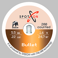 Кулі Spoton 5.5 мм, 1.60 г, 200 шт "Bullet"