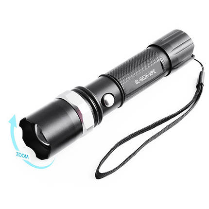 Ліхтар Police 8626-XPE, 1х18650/3xAAA, zoom, ЗП 220V/12V, Box, фото 1