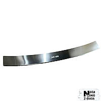 Накладка на бампер з загином для BMW X6 (E71, E72) з 2010 р. (NataNiko)