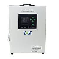ДБЖ Перетворювач напруги Volt Polska SINUS PRO 900 E PLUS 12/230 V (600/900 W) [LiFePO4, MENU]