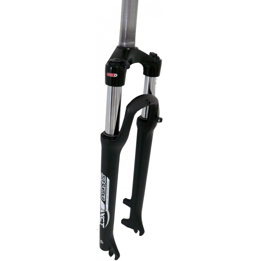 Виделка 27,5" Suntour XCT HLO безрізна 1-1/8" 255 мм, чорний (3897)
