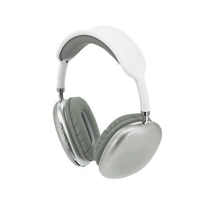 Бездротові Bluetooth навушники Macaron P9 PRO, Silver, фото 1