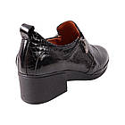 Туфлі жіночі Kesim чорні натуральна лакована шкіра, 39, фото 4