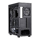 Корпус Prologix E122 Tempered Glass&Mesh Black Black DS, фото 6