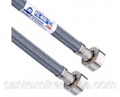 Шланг для води гнучкий антикорозійний MATEU Fil-Nox 1/2" ВВ 30 см