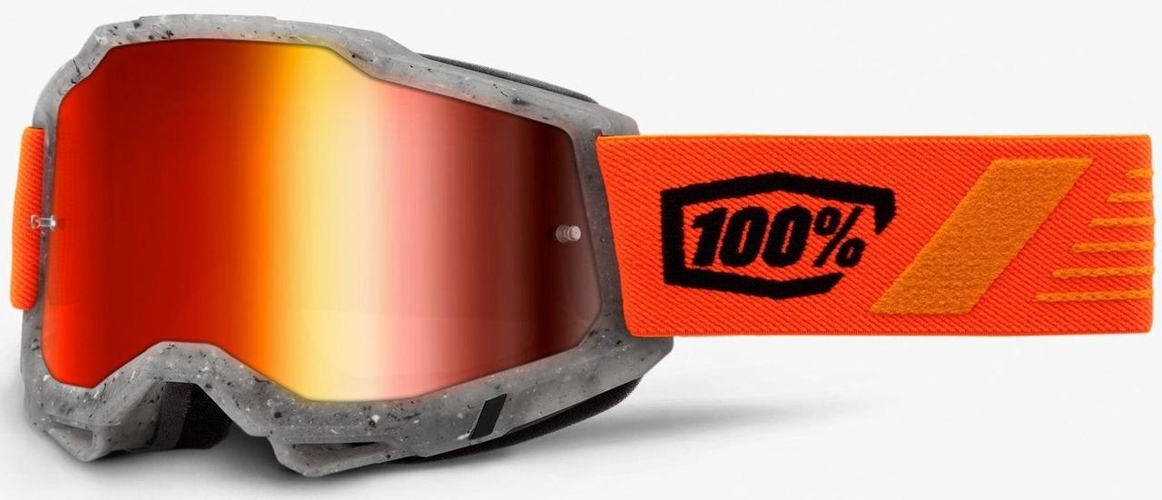 Окуляри 100% ACCURI 2 Schrute - Mirror Red Lens, Mirror Lens