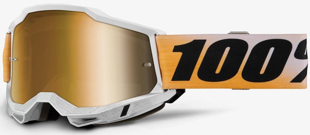 Окуляри 100% ACCURI 2 Shiv - Mirror Gold Lens, Mirror Lens