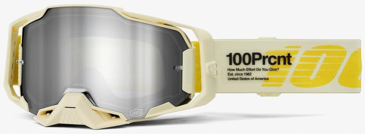 Окуляри 100% ARMEGA Barely - Mirror Silver Lens, Mirror Lens