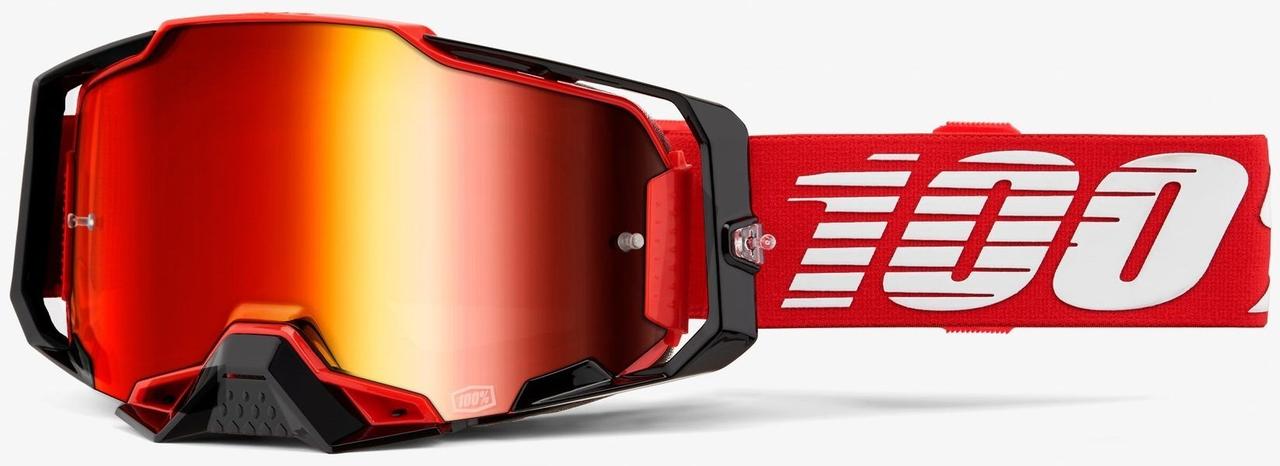 Окуляри 100% ARMEGA Red - Mirror Red Lens, Mirror Lens