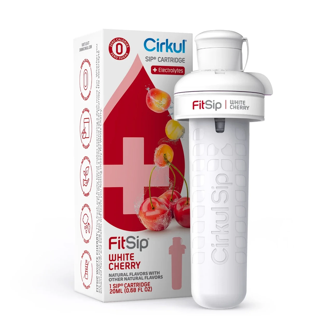 Картридж для напоїв Cirkul FitSip Flavor Cartridge зі смаком білої вишні 1шт