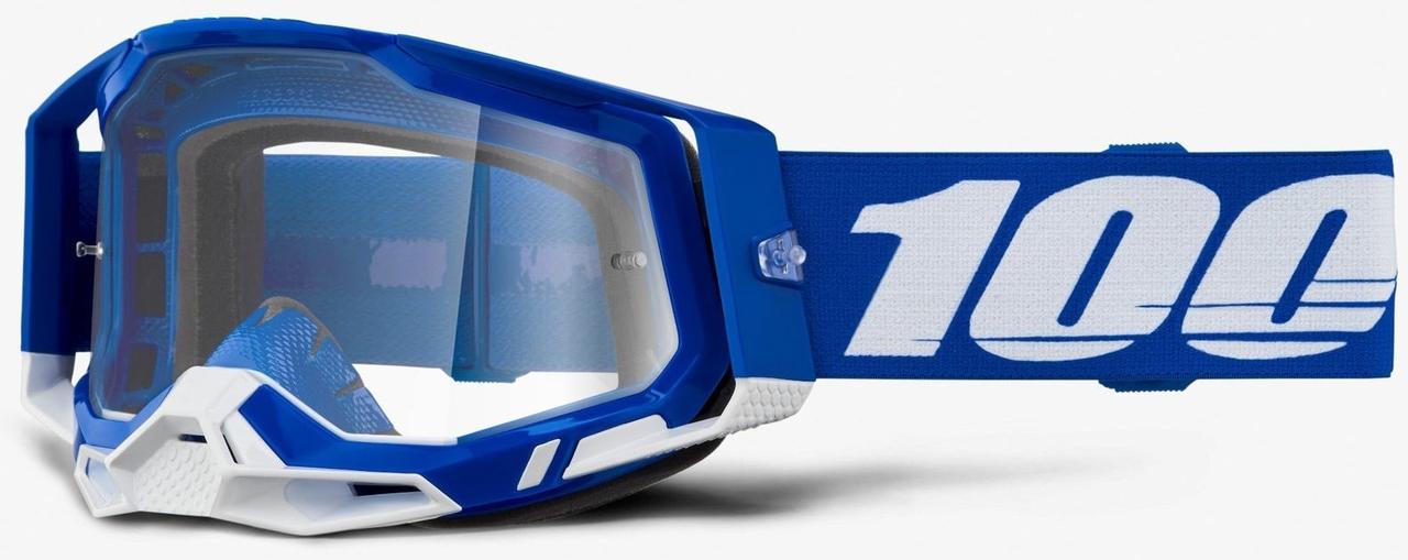 Окуляри 100% RACECRAFT 2 Blue - Clear Lens, Clear Lens