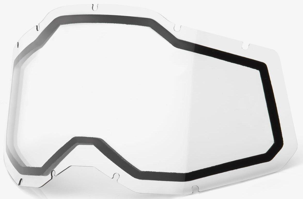Лінза 100% RC/AC/ST Dual Lens - Clear, Dual Clear Lens