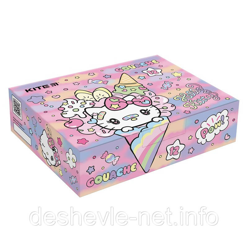 Набір гуашевих фарб Kite Hello Kitty HK23-063 12х20 мл