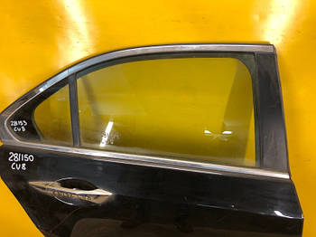 Скло дверей HONDA ACCORD CU8 08-13 задн. прав. (б/у)