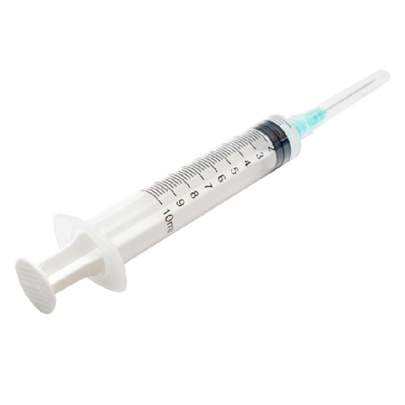 Шприц одноразовий 10 мл Alexpharm 3-компонентний голка 21Gx1 1/2 0,8х 40 мм