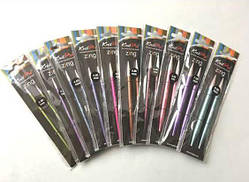 Спиці з'ємні короткі Zing KnitPro 3.75 мм