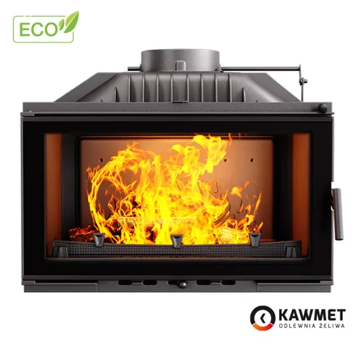 Камінна топка KAWMET W16 Black (16.3 kW) ECO, фото 1