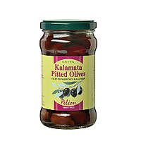 Оливки грецькі темні Каламата без кісточки Pelion, Greek Kalamata Pitted Olives 200 г