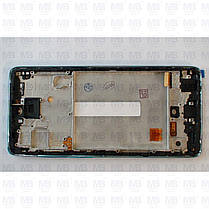 Дисплей модуль Samsung SM А525 OLED А52 Blue 2021 у зборі з рамкою, фото 4
