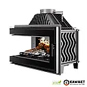 Камінна топка KAWMET W16 LB Black (13.5 kW) ECO, фото 5