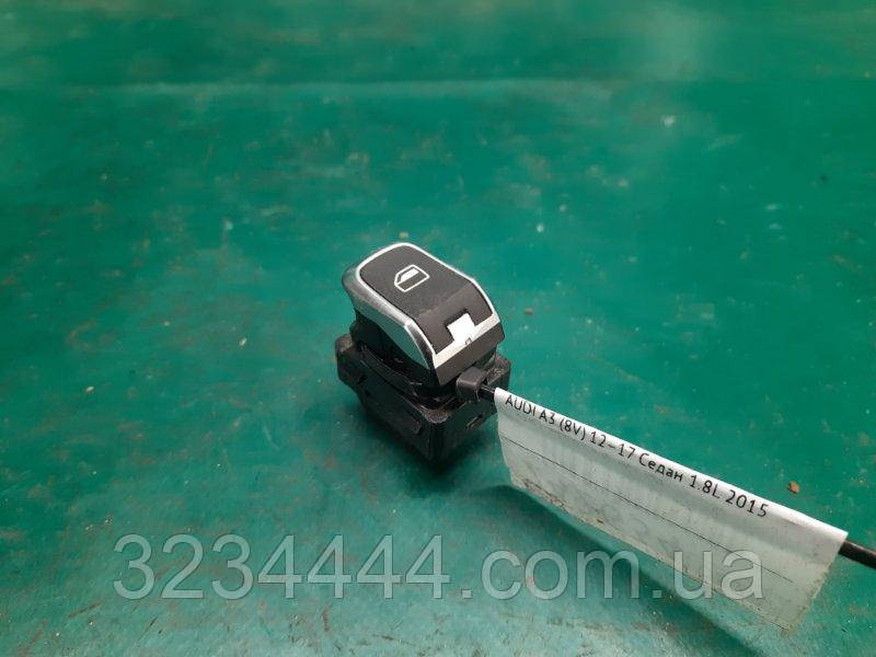 Кнопка склопідіймача Audi A3 (8 V) 12-17 СЕДАН 1.8L CNSB 2015 задн. лів. (б/у)