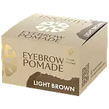 Водостійка помада для брів - Light Brown Ingrid Cosmetics Eyebrow Pomade Waterproof, фото 3