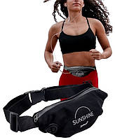 Еластична сумка для бігу, бананка PB Easy чорна DS