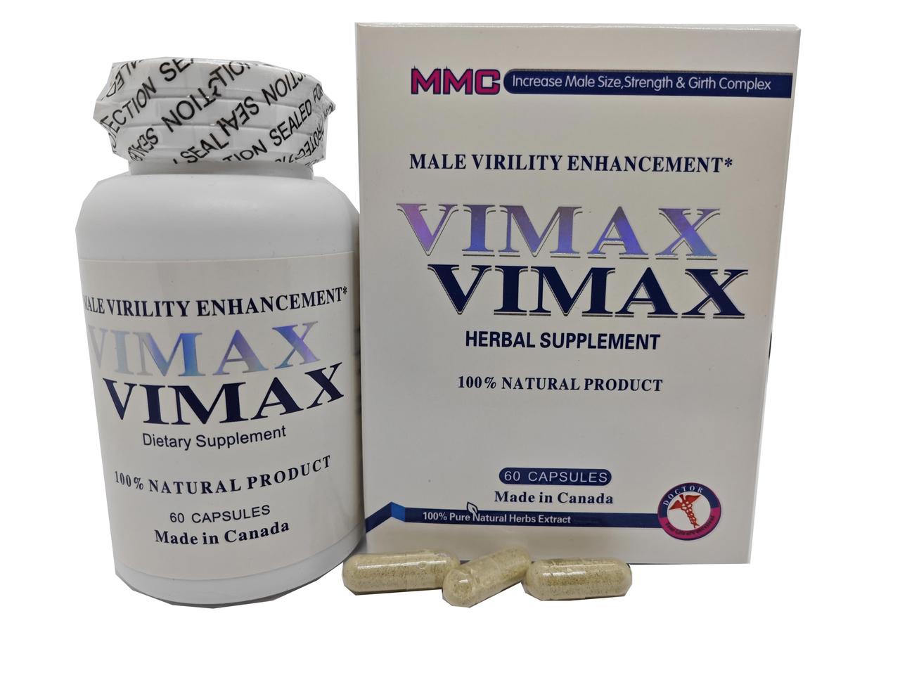 Vimax капсули Вімакс покращити потенцію 60шт