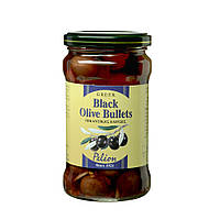 Оливки грецькі темні пікантні Pelion, Greek Black Olives Bullets 200 г