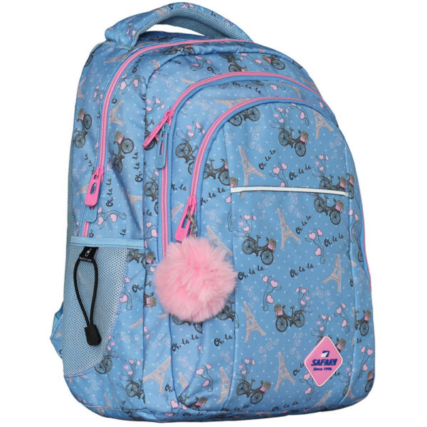 РЮКЗАК ШКІЛЬНИЙ ПІДЛІТКОВИЙ ОРТОПЕДИЧНИЙ SAFARI 24-181L-1, фото 1