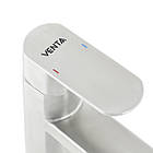 Набір душова система та змішувач на умивальник із нержавіючої сталі sus304 Venta NKS008 матовий сатин, фото 6