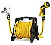 Котушка для водяного шланга + шланг 10 метрів поливальний набір Water Hose Reel, фото 7