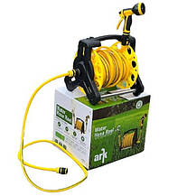 Котушка для водяного шланга + шланг 10 метрів поливальний набір Water Hose Reel, фото 4