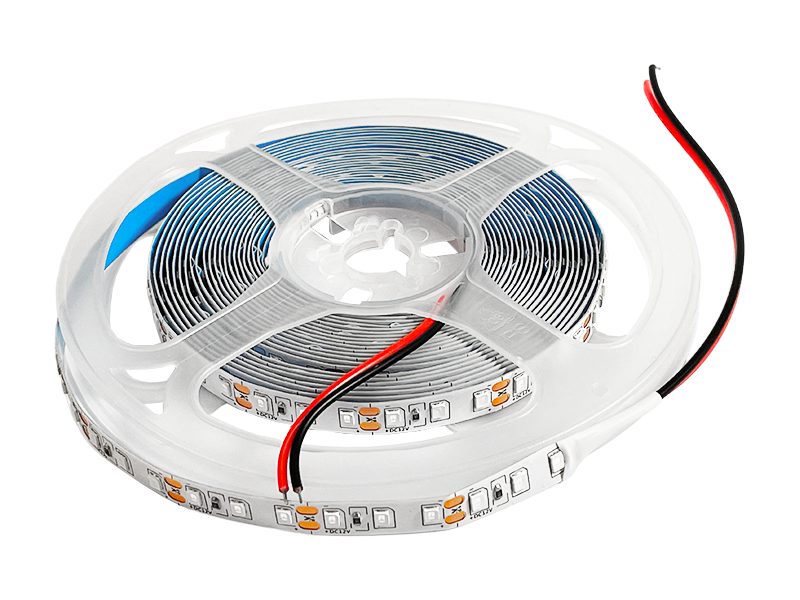 Світлодіодна стрічка 2835-120led-8mm-12V, IP20 подвійна плата синій
