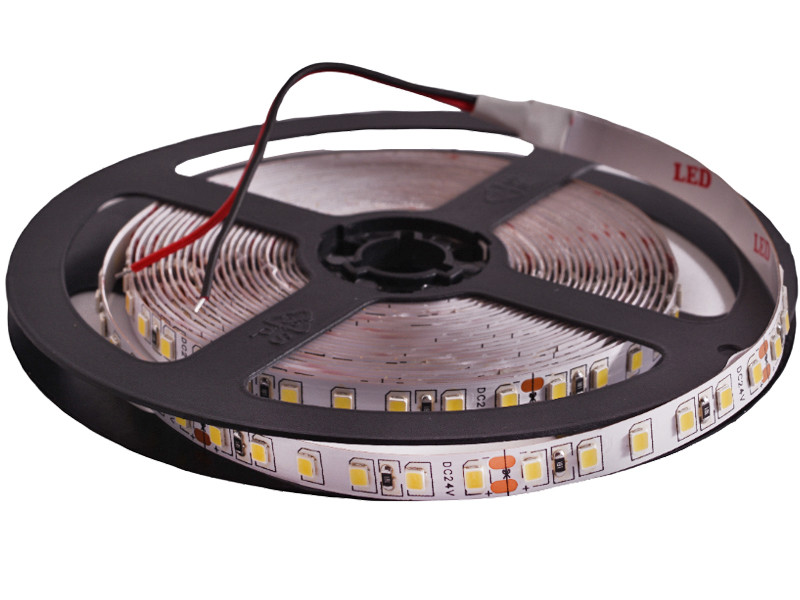 Світлодіодна стрічка 2835-120led-8mm-24V, IP20 білий, 2 роки гарантії