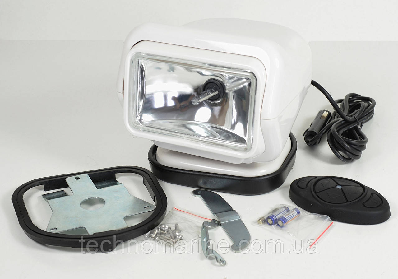 Морський прожектор ксенон із д/у білий, фото 1