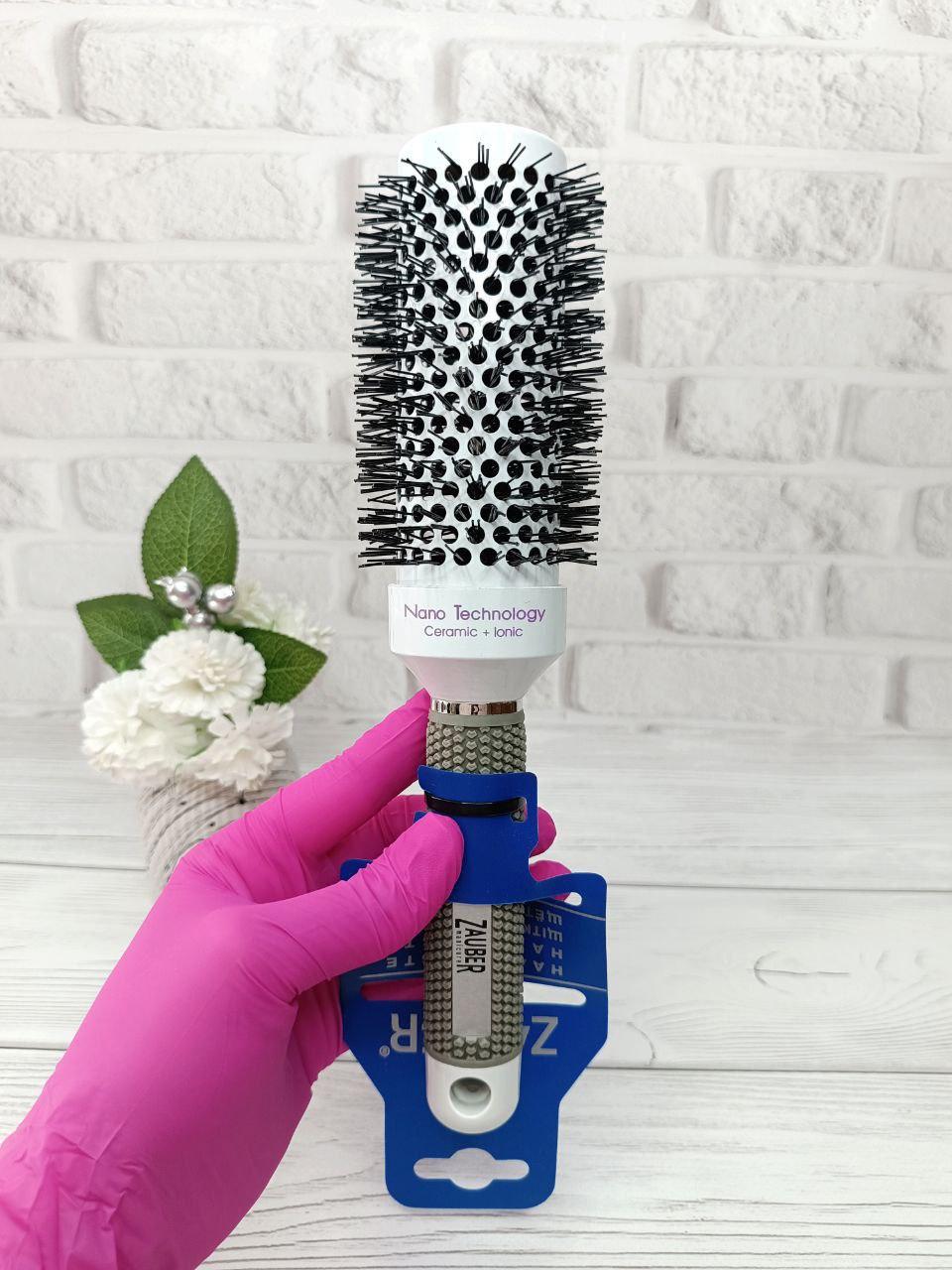Термобраш керамічний Nano Technology з прогумованою ручкою, для укладання волосся, 32 мм