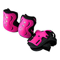 Захист роликовий наколінники, налокітники, накладки на кисті розмір S HJ-HDD-S-rose red