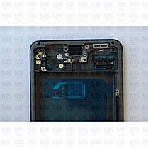 Дисплей із сенсором Samsung G991 Galaxy S21 OLED Grey (оригінальний розмір матриці) у зборі з рамкою!, фото 5