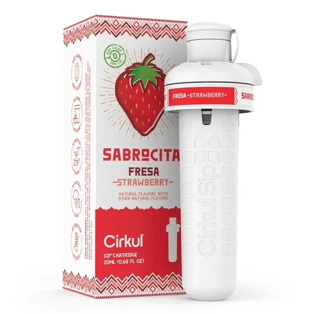Картридж для напоїв Cirkul Sabrocita зі смаком полуниці 1 упаковка