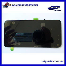 Дисплей із сенсором Samsung S711 Galaxy S23 FE Black (GH82-32856A) сервісний оригінал (без рамки)