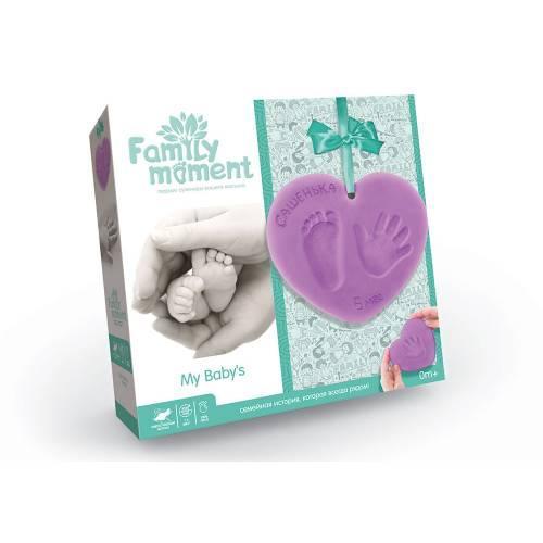 Набір для відбитка ручки і ніжки Family Moment Danko toys