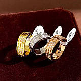 Cartier каблучка з цирконами, фото 3
