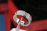 Cartier каблучка з цирконами, фото 6