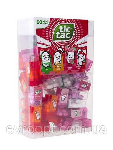 Tic Tac Драже Travels Strawberry (60 Mini Boxes)