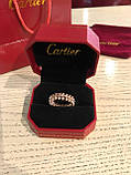 Cartier каблучка у рожевому золоті, фото 3